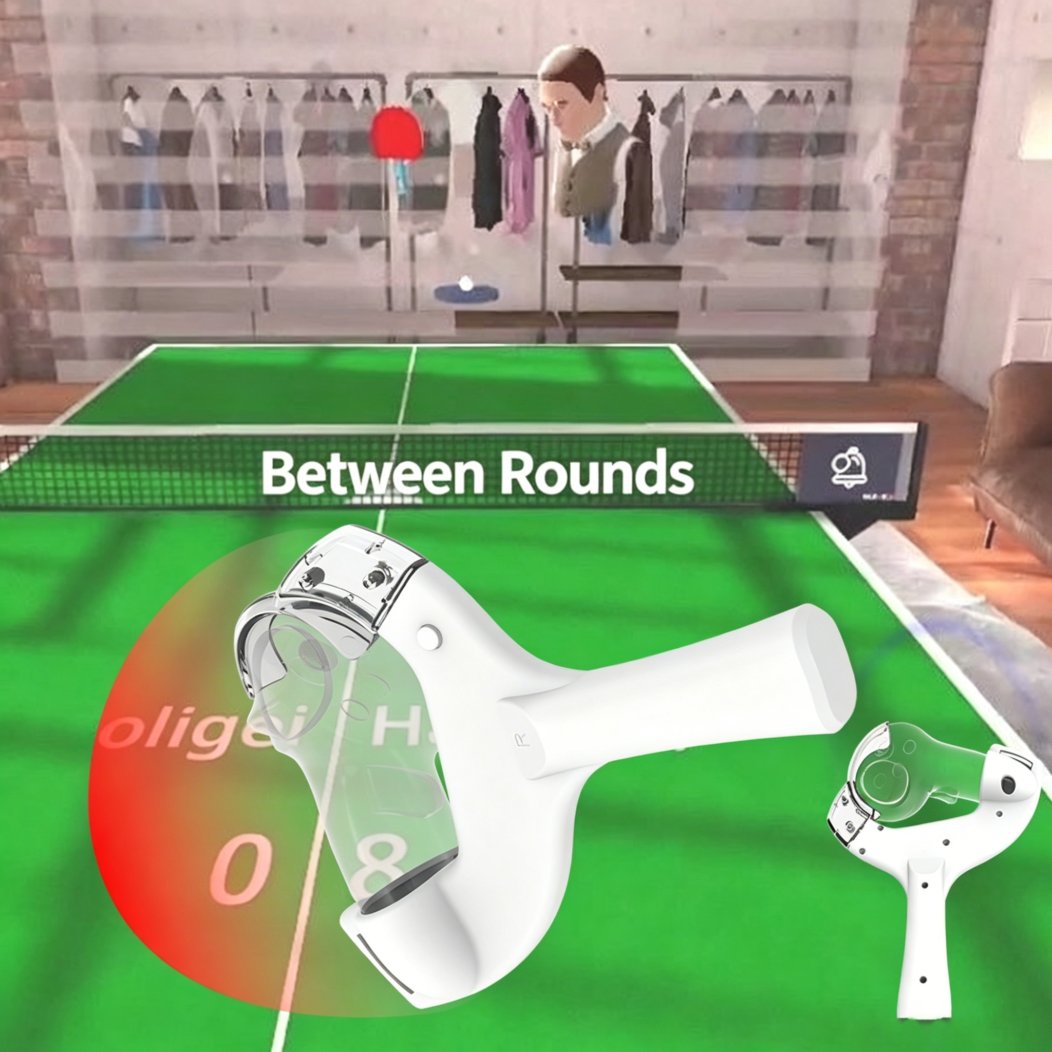 Table Tennis Venue - Enhanced Precision Table Tennis Grip for