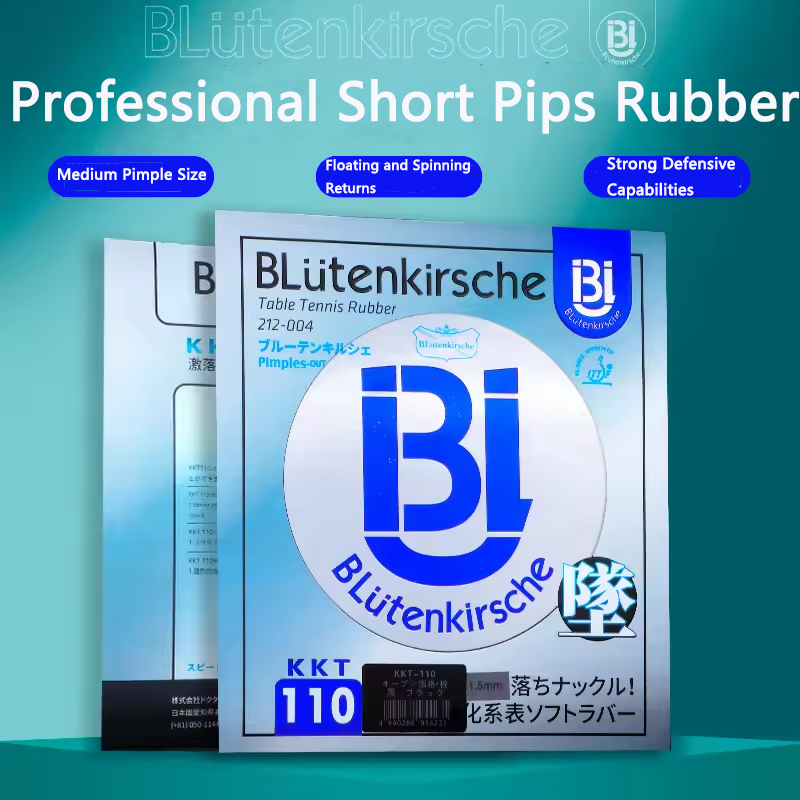 BLütenkirsche Table Tennis Rub - مراجعة Table Tennis Hybrid Rubbers وسعره