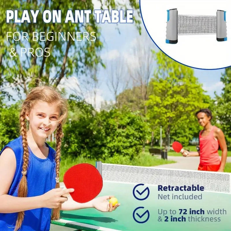 Portable Table Tennis Net Expa - مراجعة Table Tennis Ranking وسعره