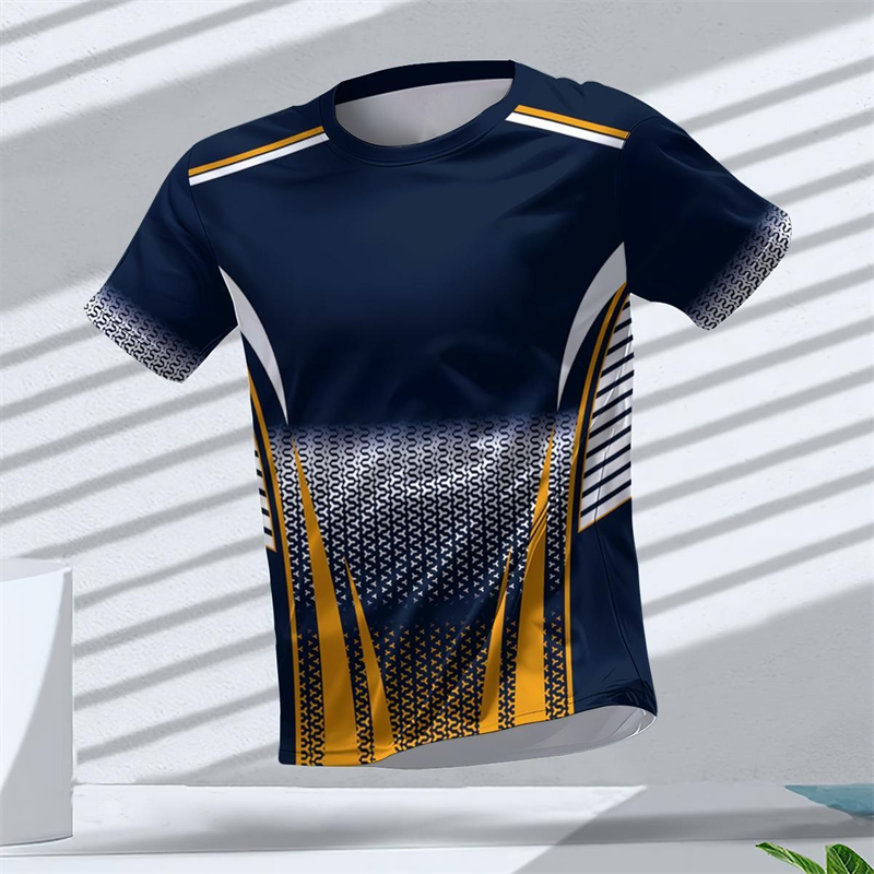 Geometric Graphic 3D Printed S - مراجعة Table Tennis Outfit وسعره