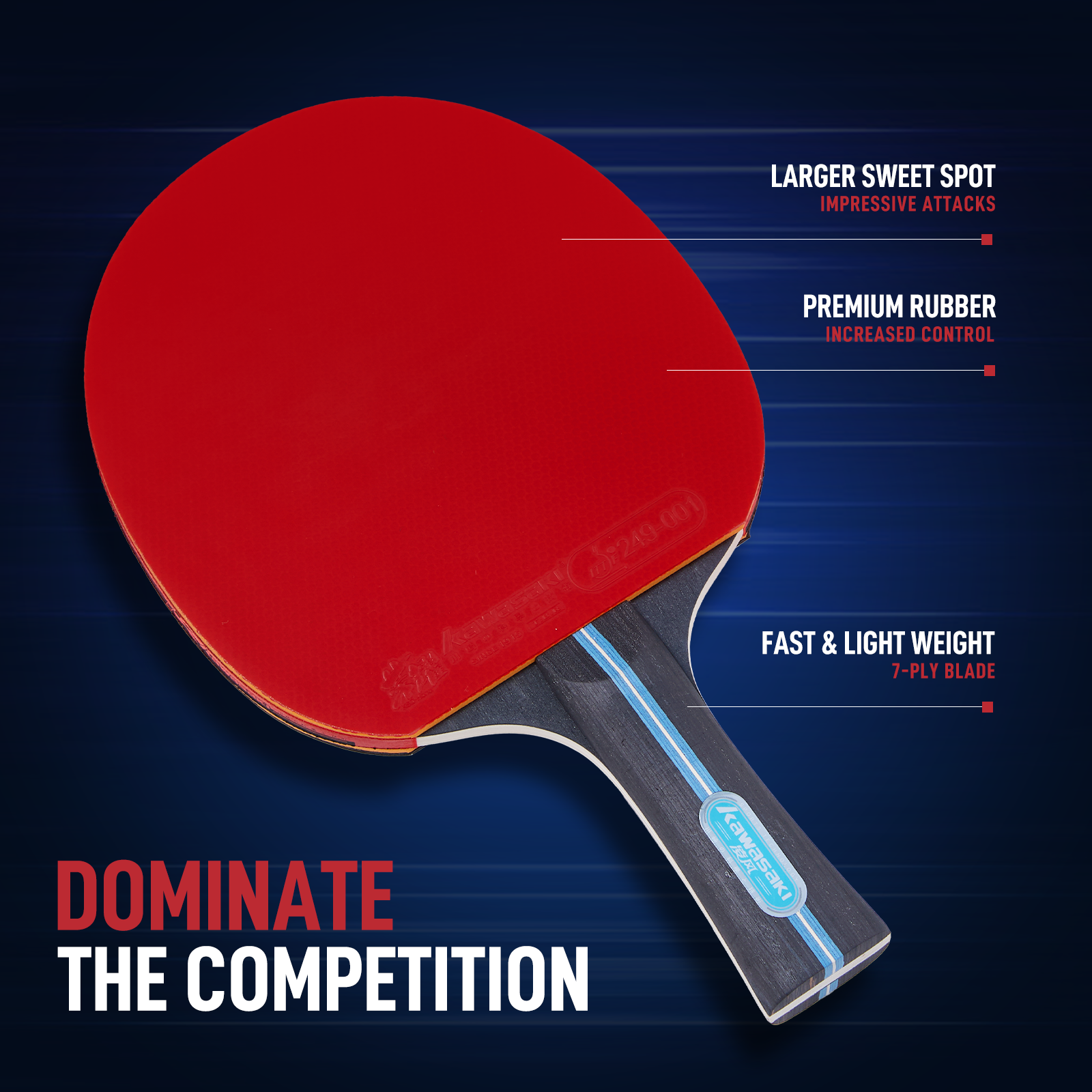 Kawasaki Table Tennis Equipmen - مراجعة Table Tennis Japan وسعره