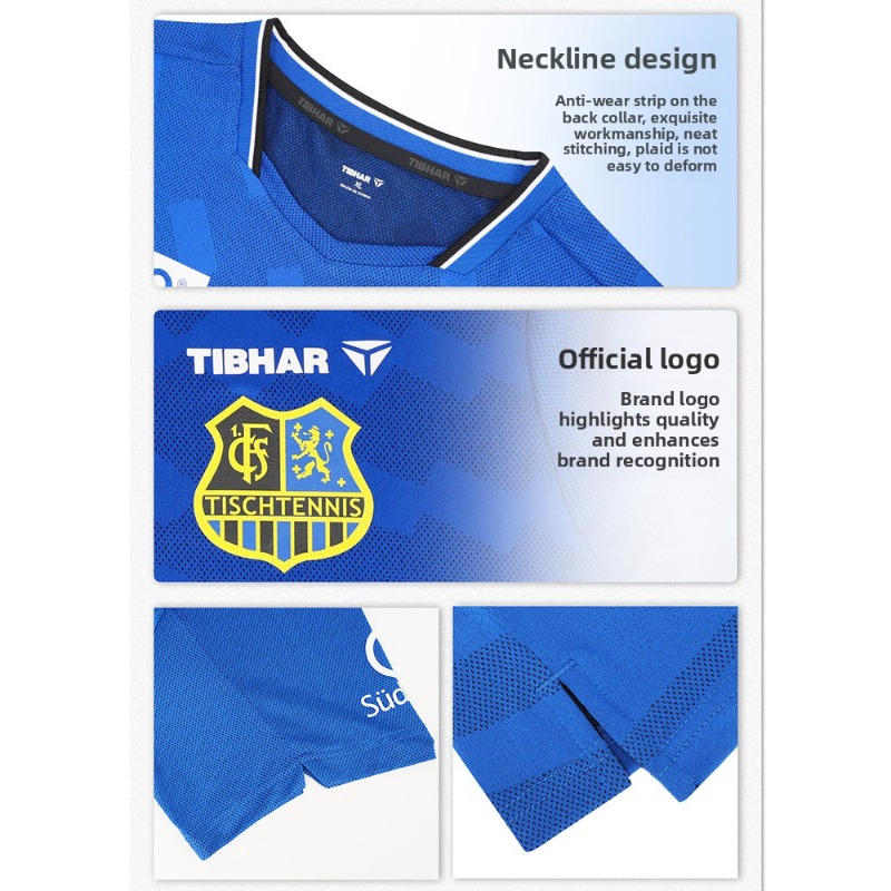 TIBHAR table tennis sportswear - مراجعة Table Tennis League وسعره