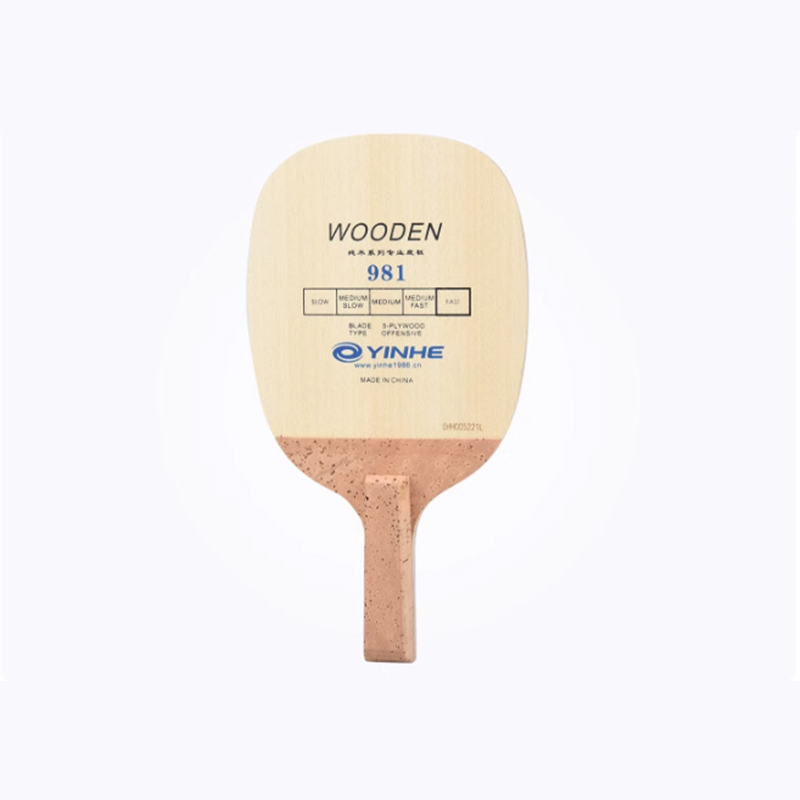 Yinhe 981 table tennis blade J - مراجعة Table Tennis Japan وسعره