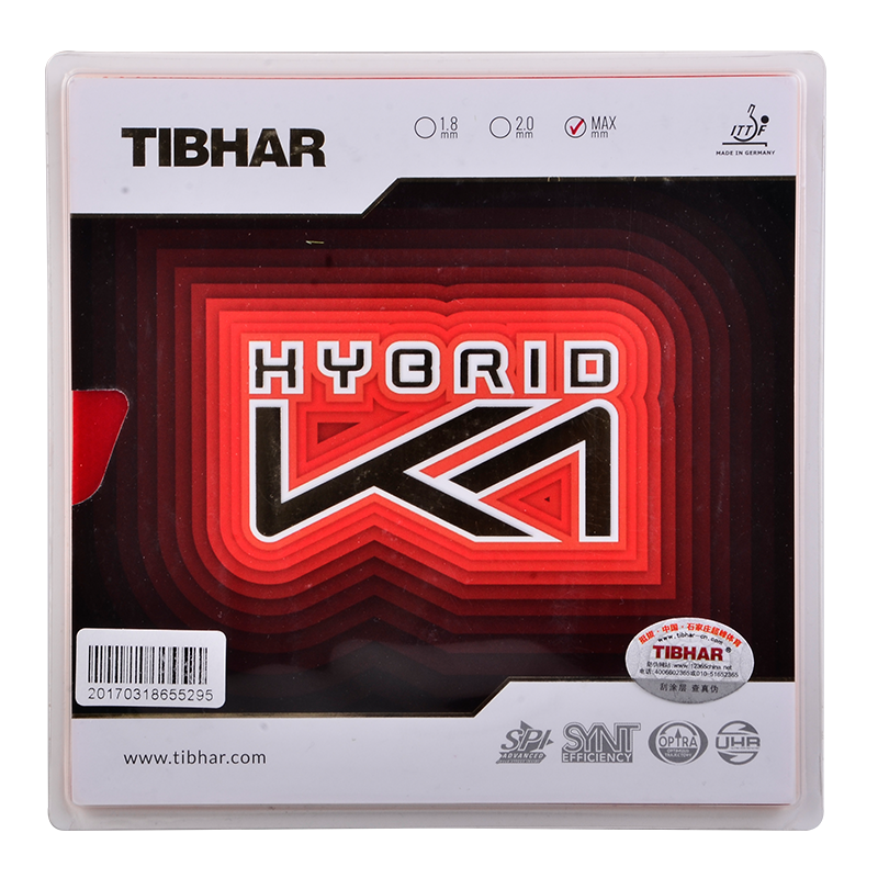 TIBHAR HYBRID K1 / K1 PLUS Sti - مراجعة Table Tennis Hybrid Rubbers وسعره