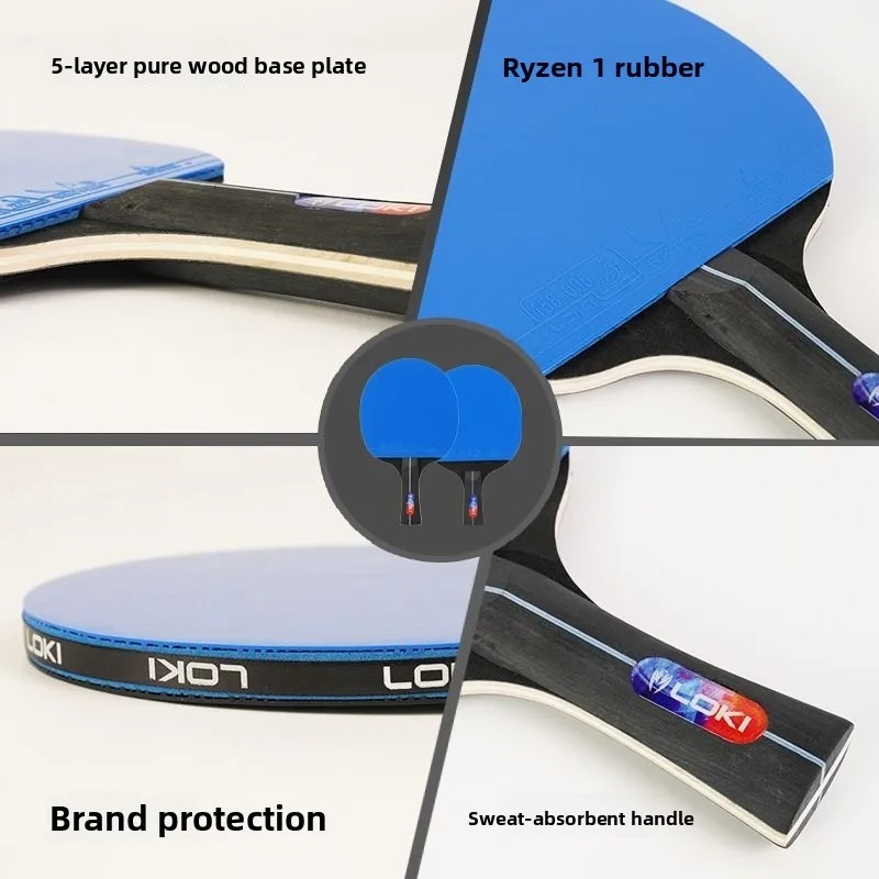 LOKI table tennis racket K5000 - مراجعة Table Tennis Eleven وسعره