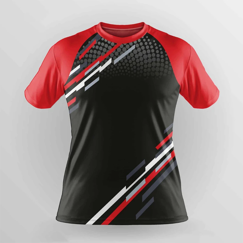Summer men's short sleeved T-s - مراجعة Table Tennis Training China وسعره