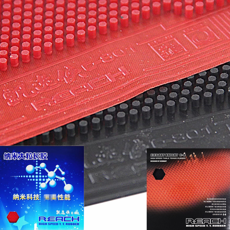 Reach C-8 C-801 Table-tennis R - مراجعة Table Tennis Rubber وسعره