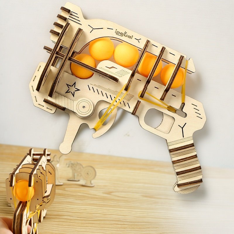Wooden DIY Assembled Rubber Ba - مراجعة Table Tennis Venue وسعره