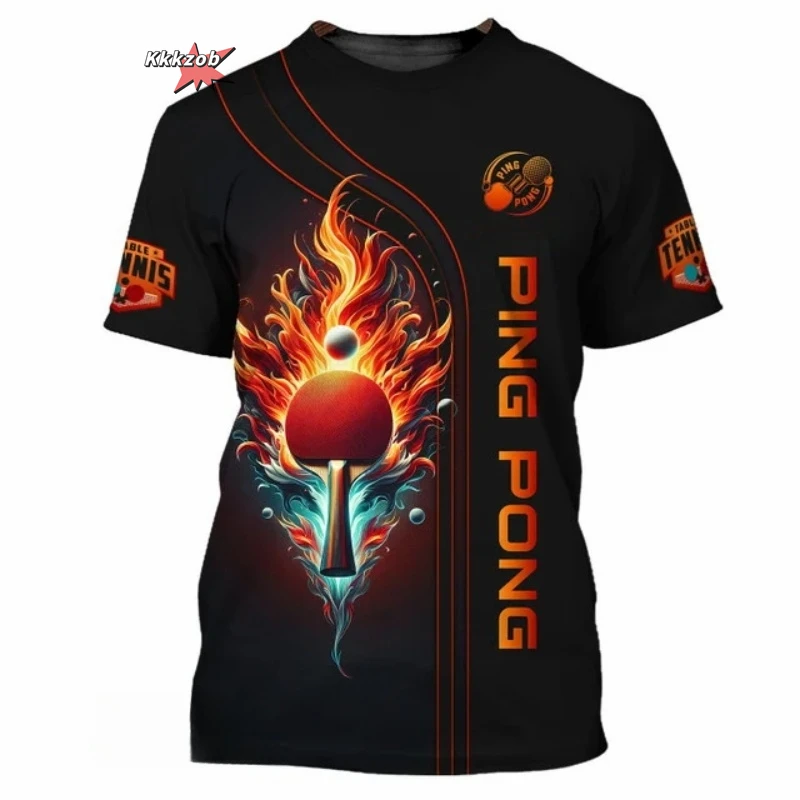 2025 Summer Full Print Table T - مراجعة Table Tennis Training China وسعره