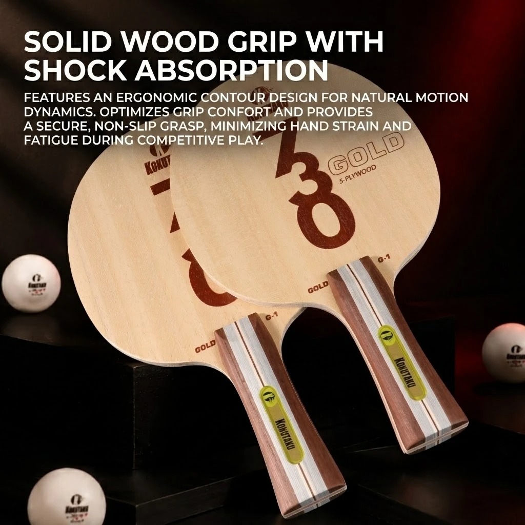 Kokutaku Table Tennis Blade FL - مراجعة Table Tennis Venue وسعره
