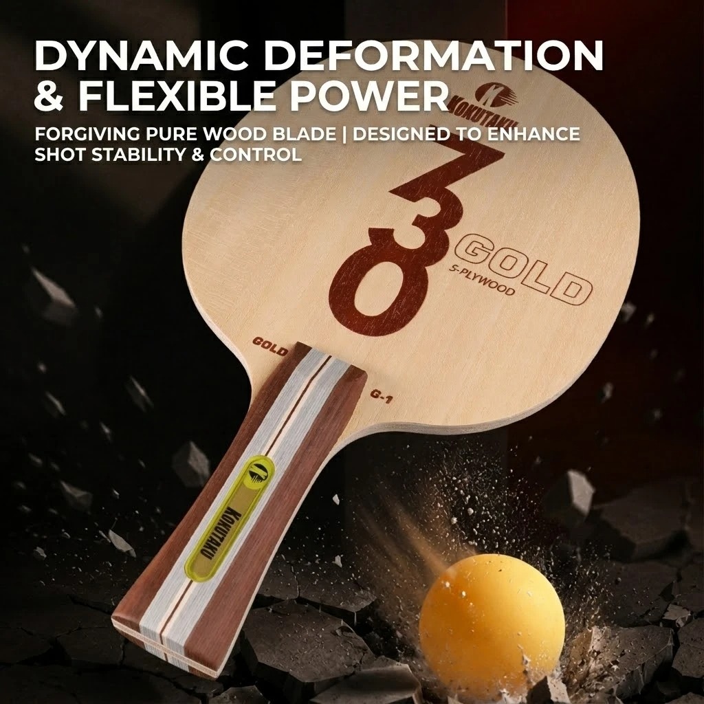 Kokutaku Table Tennis Blade FL - مراجعة Table Tennis Venue وسعره