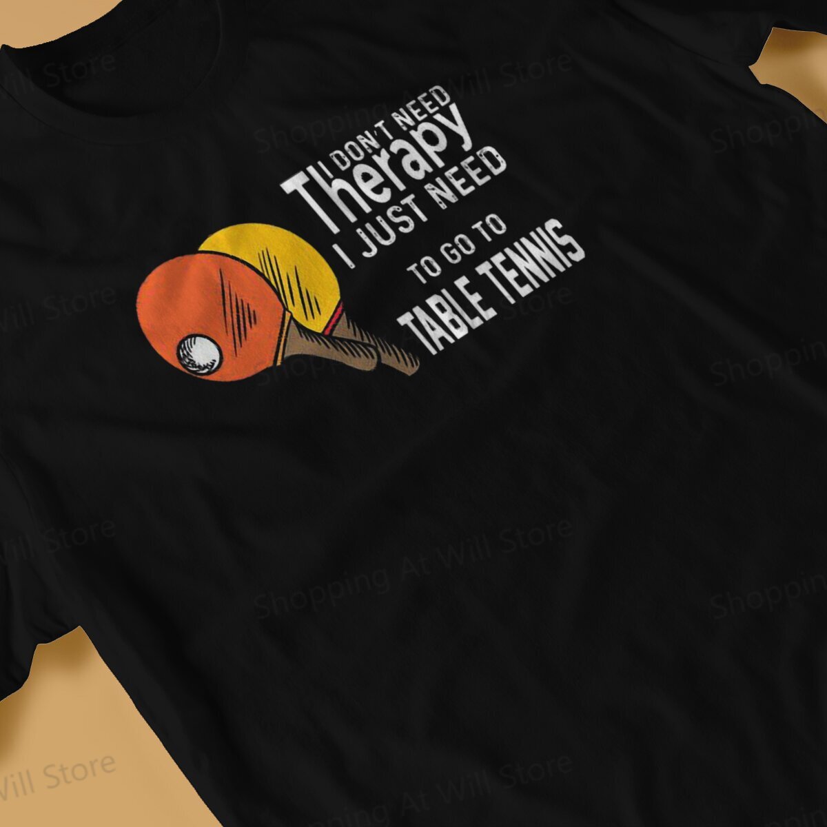 Tops 100% Cotton Leisure Sport - مراجعة Table Tennis Outfit وسعره