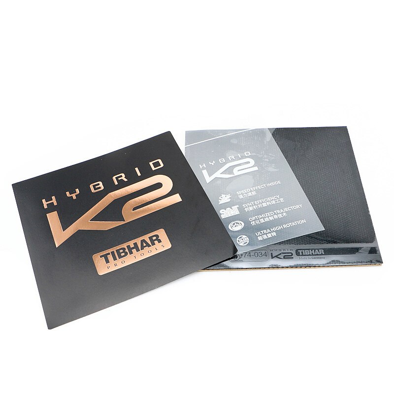 TIBHAR HYBRID K2 table tennis  - مراجعة Table Tennis Hybrid Rubbers وسعره