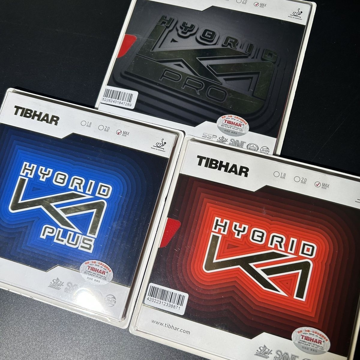 Tibhar K2 Hybrid & K1 National - مراجعة Table Tennis Hybrid Rubbers وسعره