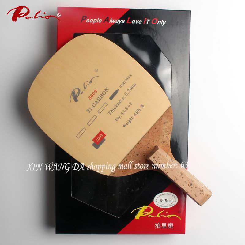 Original Palio 8603 titanium c - مراجعة Table Tennis Japan وسعره
