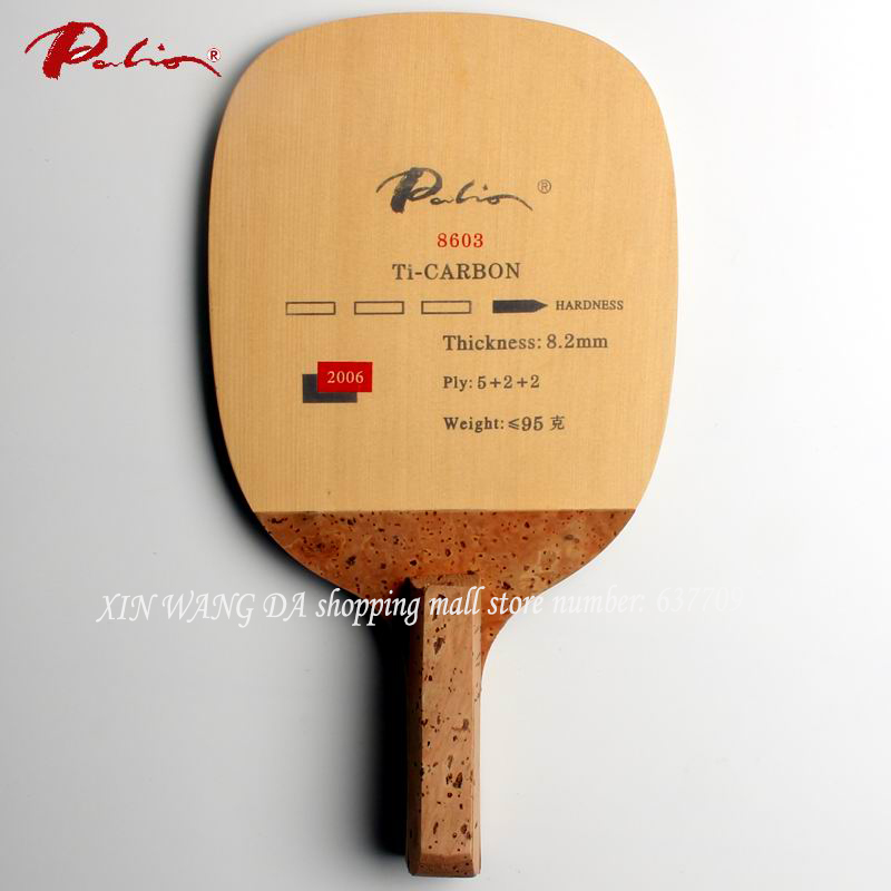 Original Palio 8603 titanium c - مراجعة Table Tennis Japan وسعره