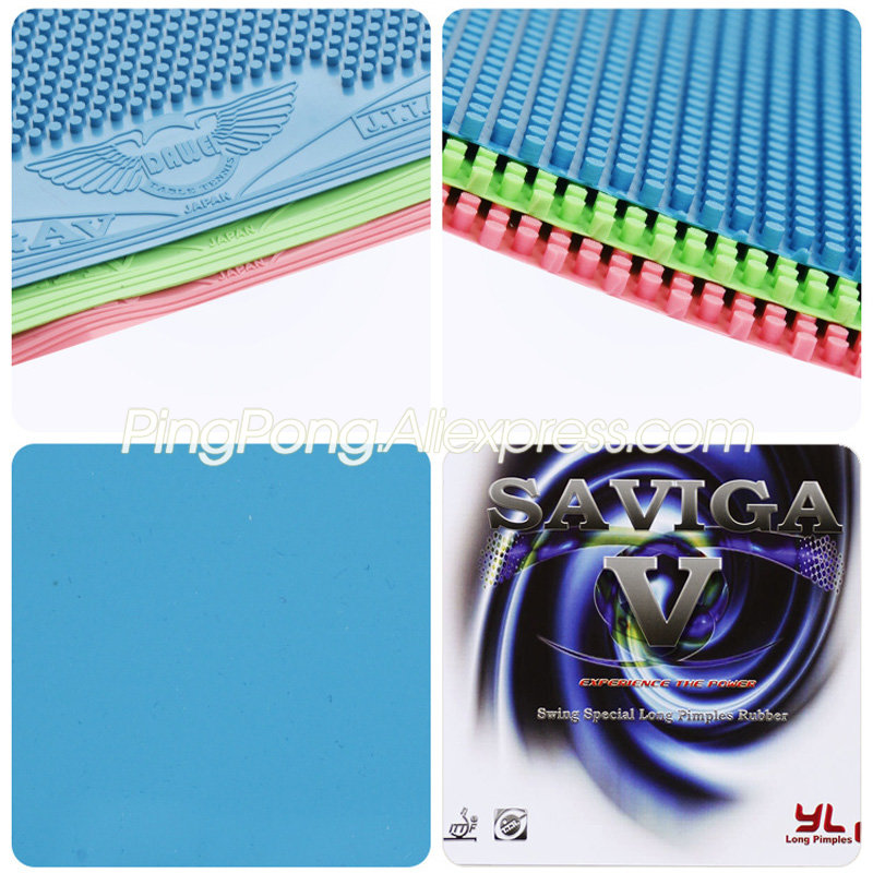 Colorful DAWEI SAVIGA V Pips-l - مراجعة Table Tennis Review وسعره