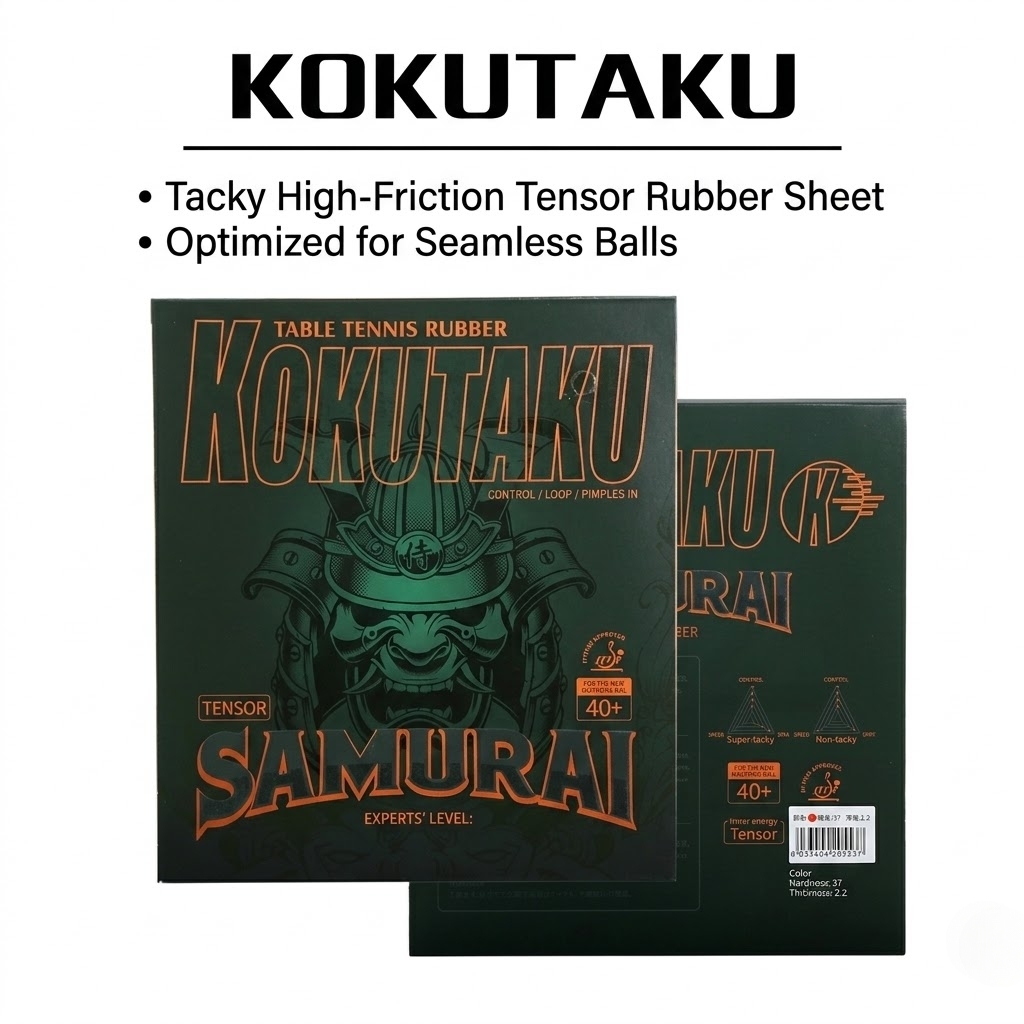 Kokutaku Sakura 868 Rubber Set - مراجعة Table Tennis Venue وسعره