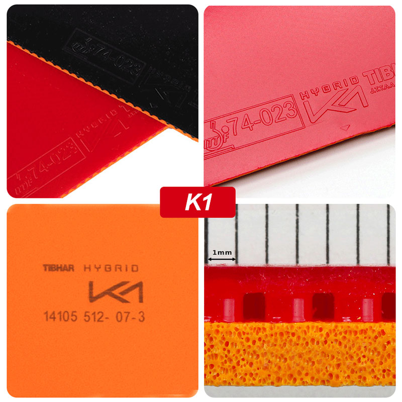 Original Tibhar Hybrid K1 Pro  - مراجعة Table Tennis Hybrid Rubbers وسعره