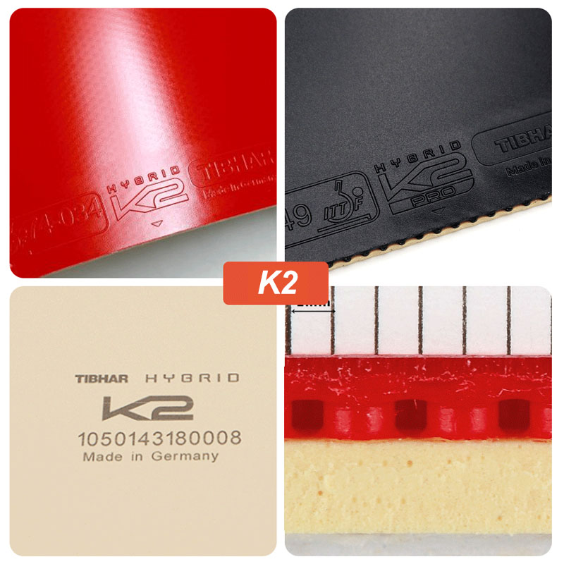 Original Tibhar Hybrid K1 Pro  - مراجعة Table Tennis Hybrid Rubbers وسعره