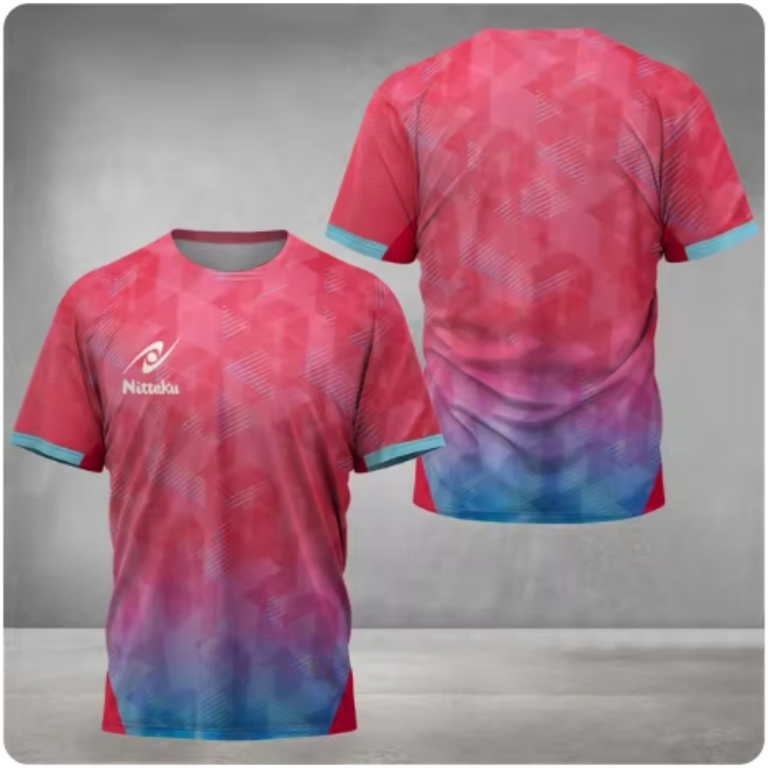 Nittaku Table Tennis T-shirt V - مراجعة Table Tennis Outfit وسعره