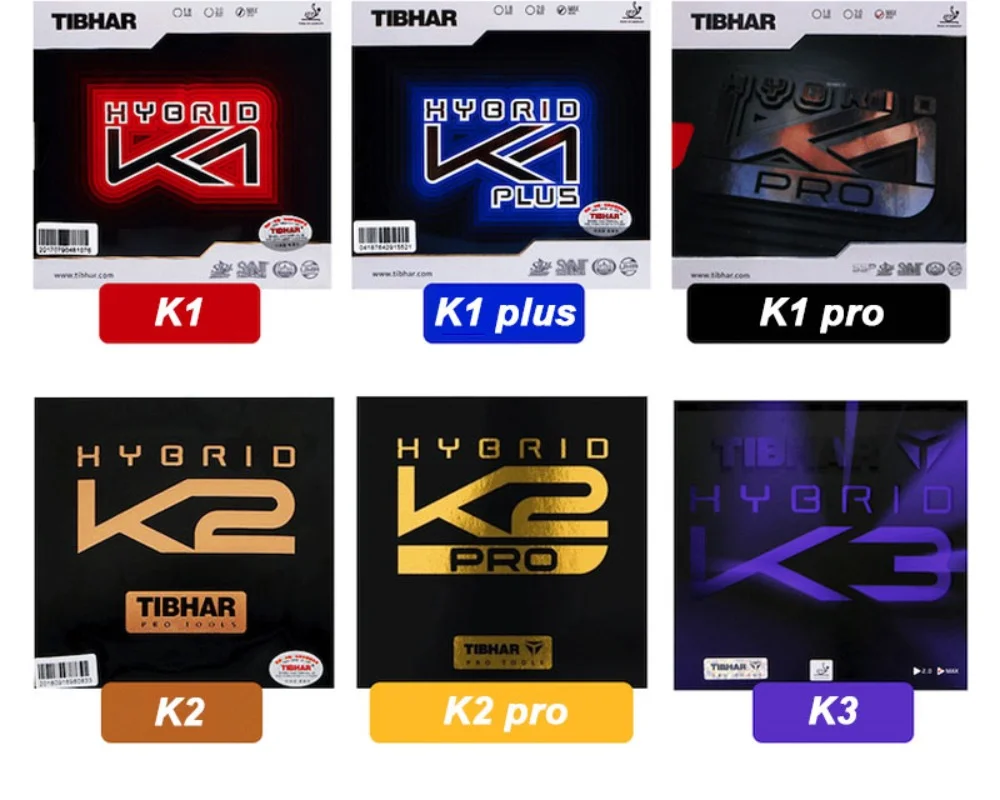 Original Tibhar Hybrid K1 Pro  - مراجعة Table Tennis Hybrid Rubbers وسعره