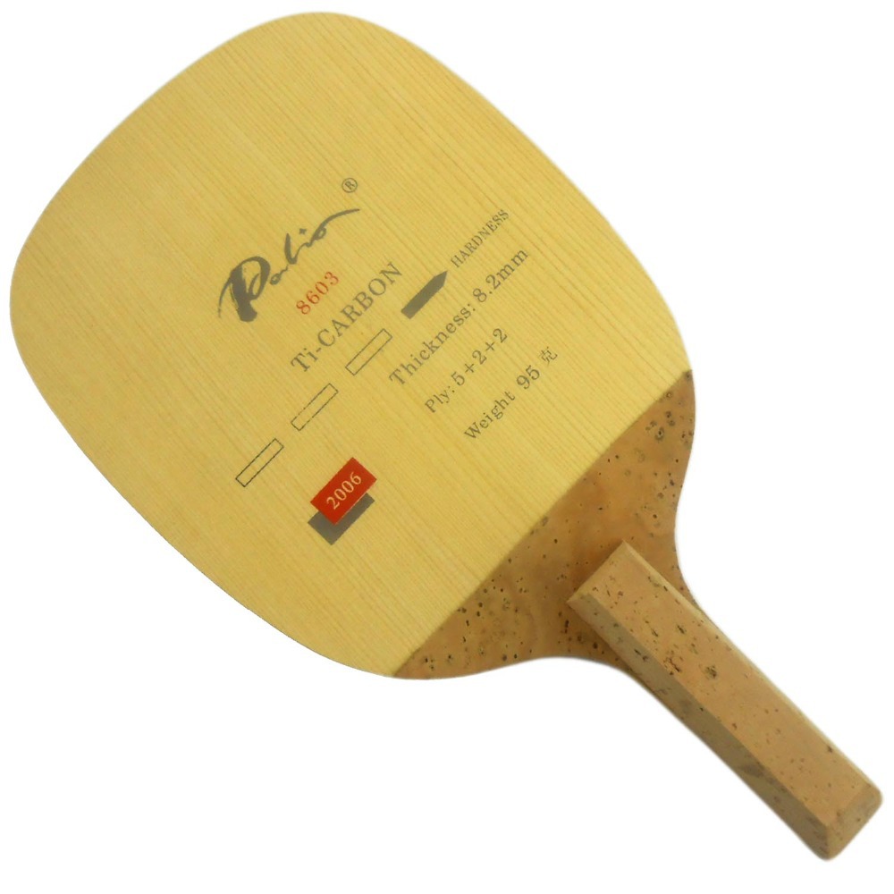 PALIO 8603 Carbon Titanium Tab - مراجعة Table Tennis Japan وسعره