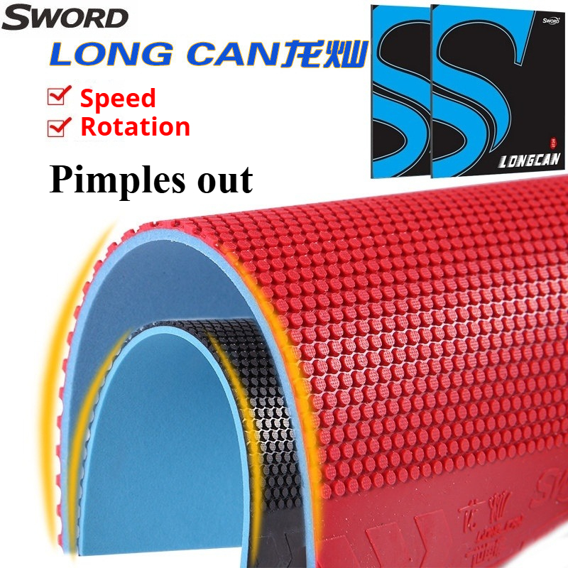 Sword LONG CAN Table Tennis Ru - مراجعة Table Tennis Rubber وسعره